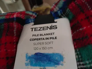 Copertina plaid pile morbida