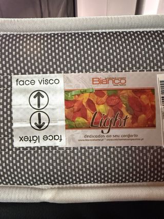 Colchón 195x140 Visco/Látex + Canapé