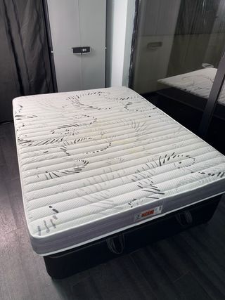 Colchón 195x140 Visco/Látex + Canapé