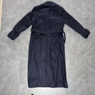 Trench Massimo Dutti Azul Marino Talla XS