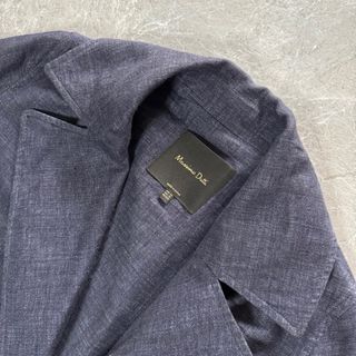Trench Massimo Dutti Azul Marino Talla XS