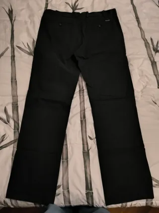 Pantalón Dockers D1 Negro Rayas