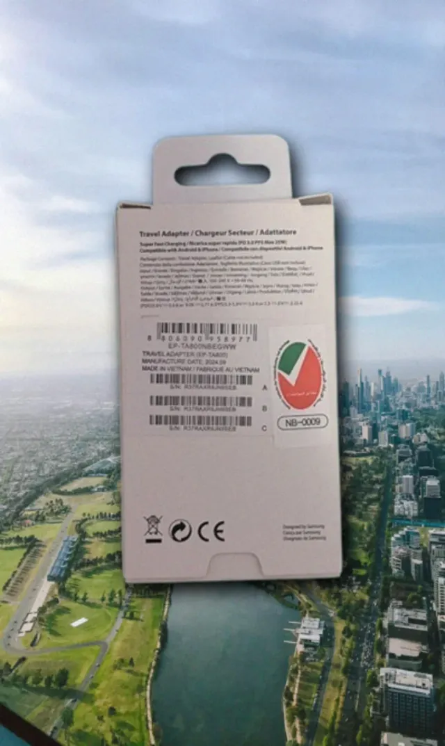 Cargador Samsung 25W PD USB-C