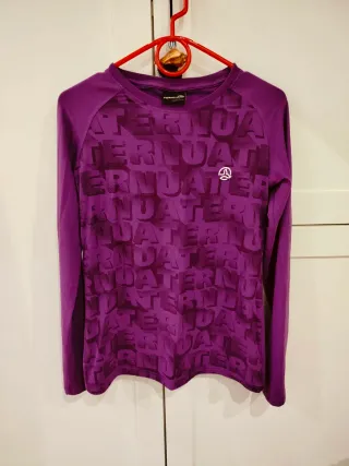 Camiseta Ternua Morada Manga Larga