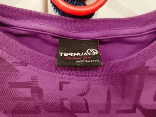 Camiseta Ternua Morada Manga Larga