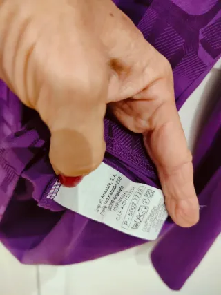 Camiseta Ternua Morada Manga Larga