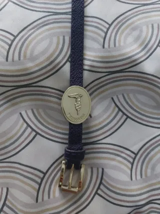 Bracciale Trussardi Doppio Giro Viola Oro