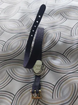 Bracciale Trussardi Doppio Giro Viola Oro