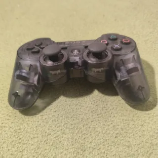 Controller PS3 DualShock 3 Slate Grey Clear Raro