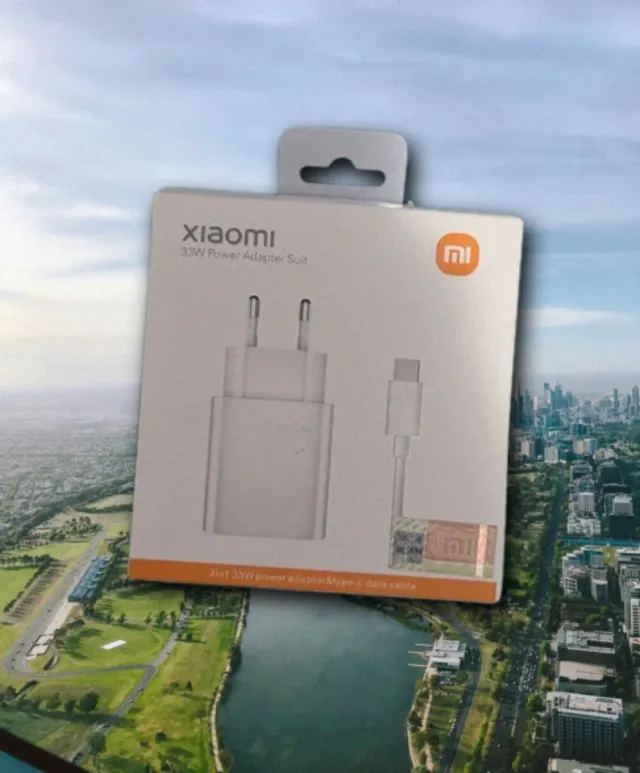 Xiaomi Cargador Rápido 33W + Cable USB-C