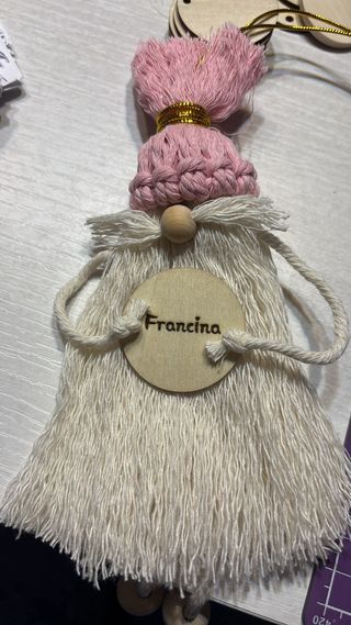 Adorno Gnomo Navidad personalizado