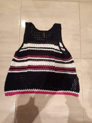 Camiseta de tirantes a rayas