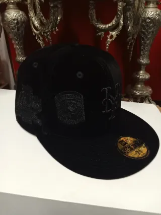Gorra New Era 59Fifty Negra Talla 7.3/8