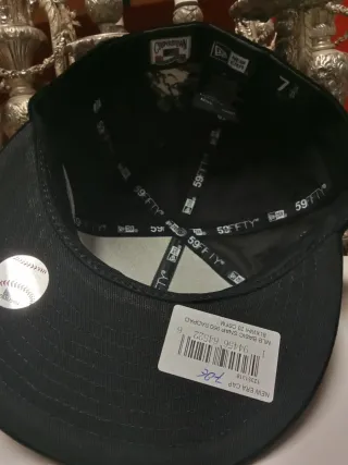 Gorra New Era 59Fifty Negra Talla 7.3/8