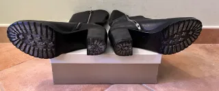 Stivali donna neri tacco alto n.41