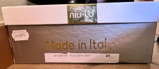 Stivali donna neri tacco alto n.41