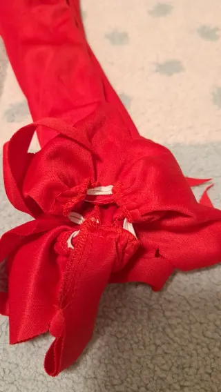 Disfraz bufón rojo talla 4 - 6 años