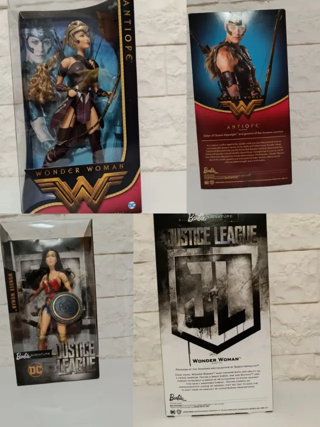 Ahorro juntas Barbie Wonder Woman Liga de la Justi