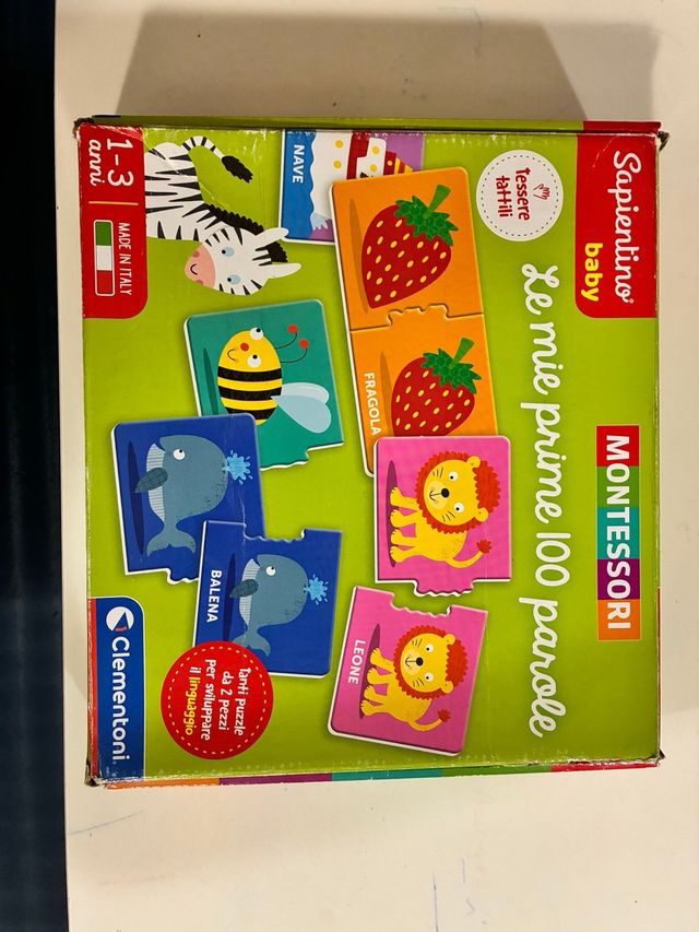 Le mie prime 100 parole Sapientino