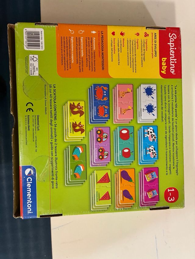 Le mie prime 100 parole Sapientino