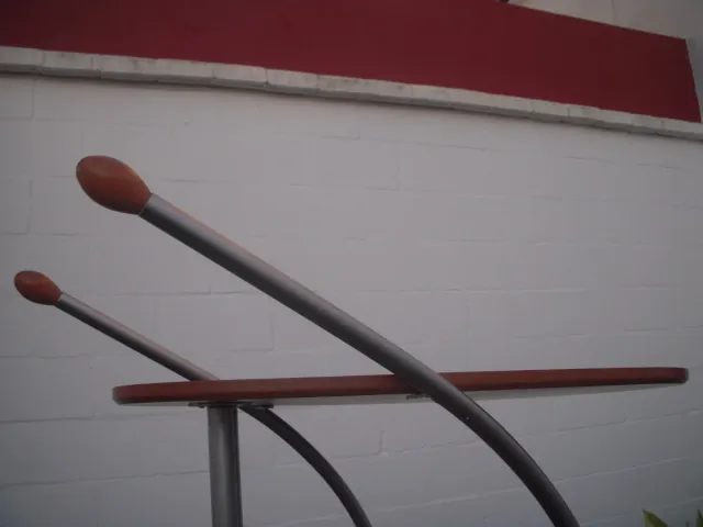 Carrito de servicio vintage madera y metal