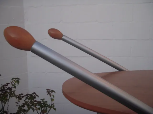 Carrito de servicio vintage madera y metal