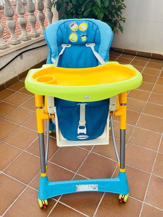 Trona de bebé, plegable y regulable