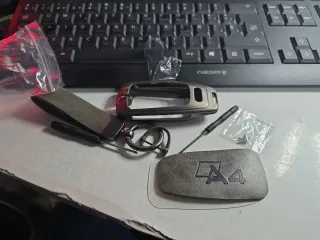 Funda Llave Audi Piel Negra