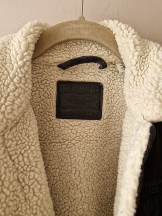 Chaqueta Levi's Negra Lana Mujer
