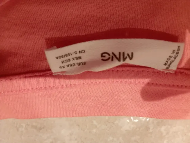 Camiseta básica rosa