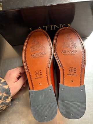 Mocasines de piel Latino Talla 39