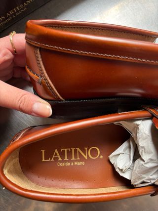 Mocasines de piel Latino Talla 39