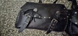 Alforjas / Bolsas de Cuero para Moto