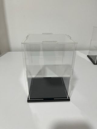 4 Vitrinas Acrílicas Base Negra