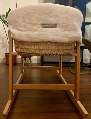 Moisés Mimuselina con colchón y funda