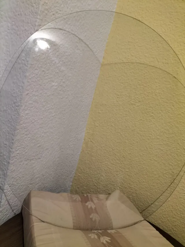 Cristal Mesa Camilla Redondo Transparente