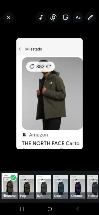 Chaqueta The North Face Verde Militar