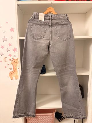 Pantalón Zara Gris