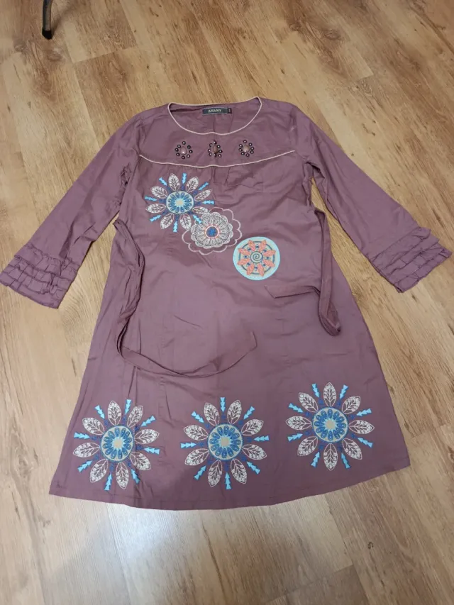 Vestido bordado ANANY talla 44
