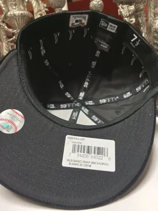 Gorra New Era 59FIFTY Negra Talla 7.1/2