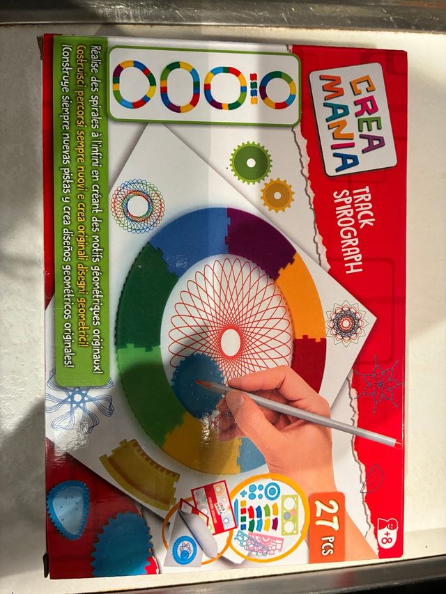 Crea Mania Track Spirograph - 27 Pezzi