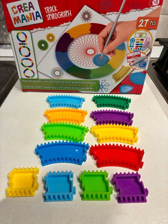 Crea Mania Track Spirograph - 27 Pezzi