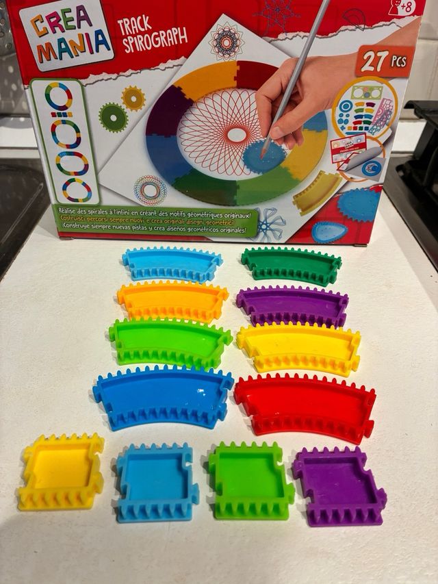 Crea Mania Track Spirograph - 27 Pezzi