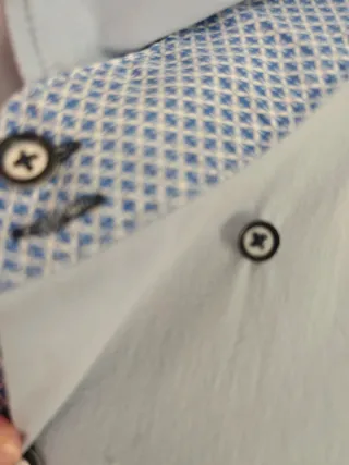 Camicia uomo azzurra taglia XXL