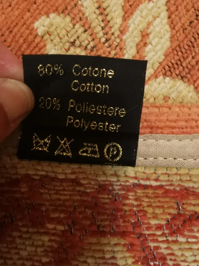 Alfombra diseño floral 240x175 cm