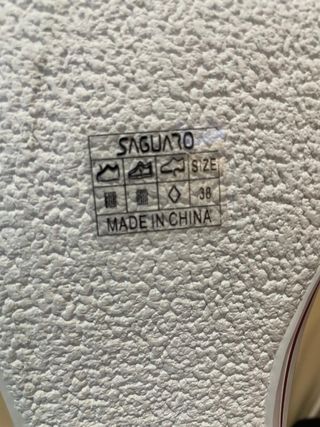 Zapatillas Saguaro Rojas Talla 38