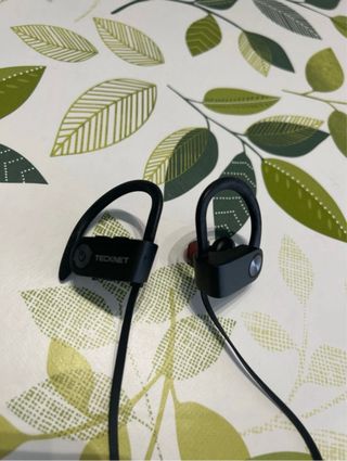 Cuffie Bluetooth Nere e Rosse