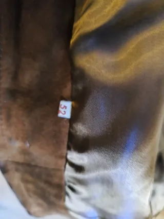 Cazadora ante vintage marrón