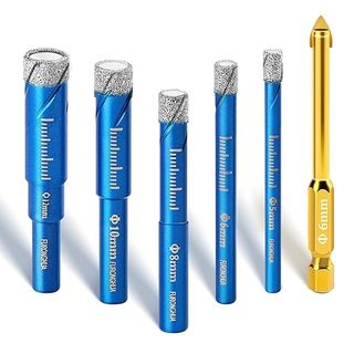 Brocas Diamante Porcelánico 6 Piezas