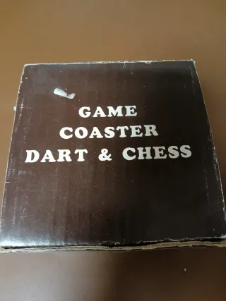 Juego de mesa  mini de Dardos y Ajedrez